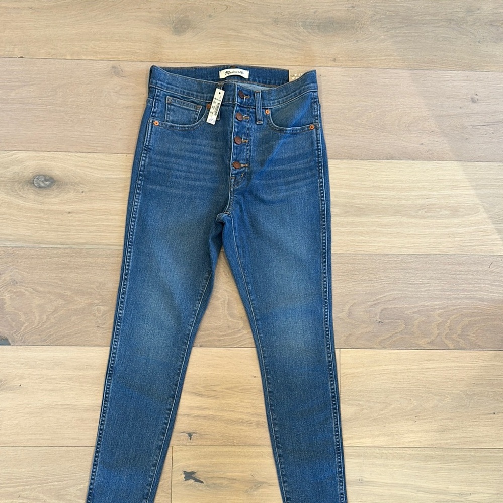 Madewell High Rise Blue Jeans